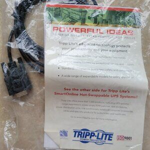 TRIPP LITE RJ45 to DB9F Serial Console Cable for UPS Battery